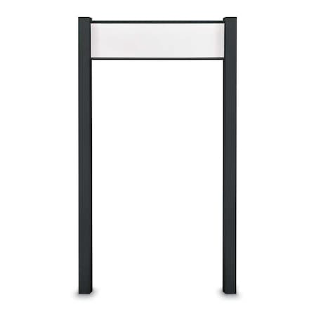 United Visual Products Corkboard, Rubber, 3 Door, 72 x 36" UV306-SATIN-RUBBER